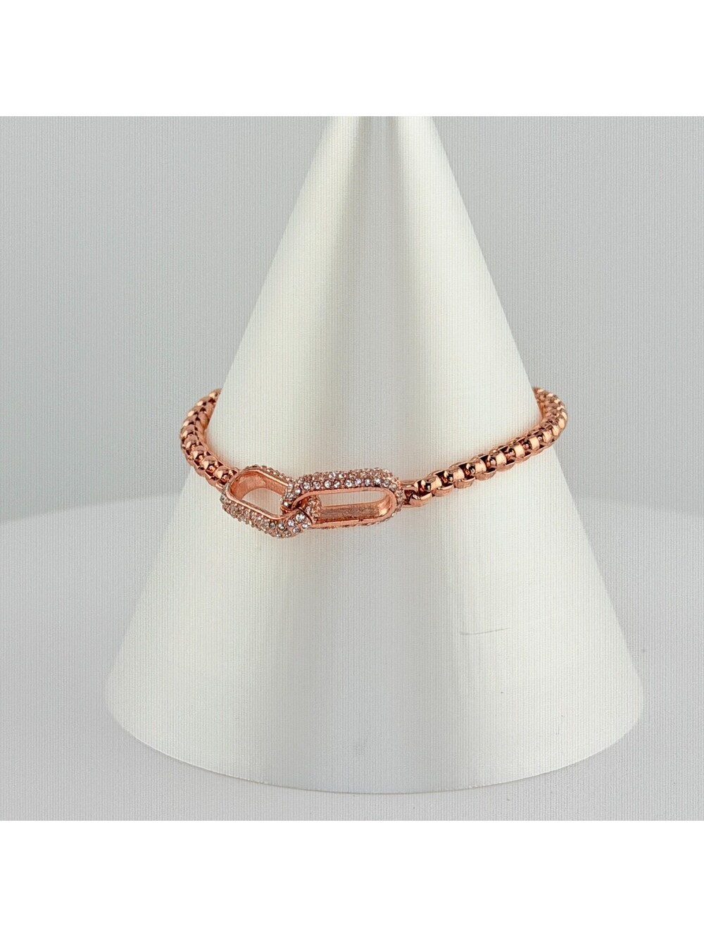Bomb Party Single Stack Pulley Bracelet - on Rose Gold #50